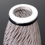 Large Sergio Asti LINGAM Vase, Murano